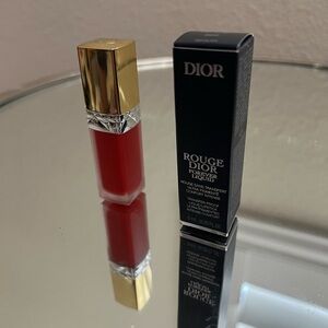 Dior Rouge Dior Forever Liquid Lipstick‎ - Bold Red